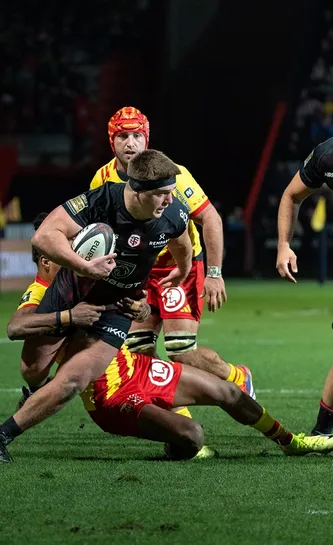 Thomas Lacombre, ST-USAP J10 Top14 24/25