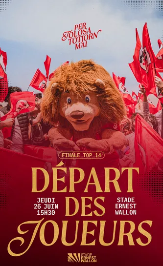 Départ des joueurs - Finale Top14 24/25