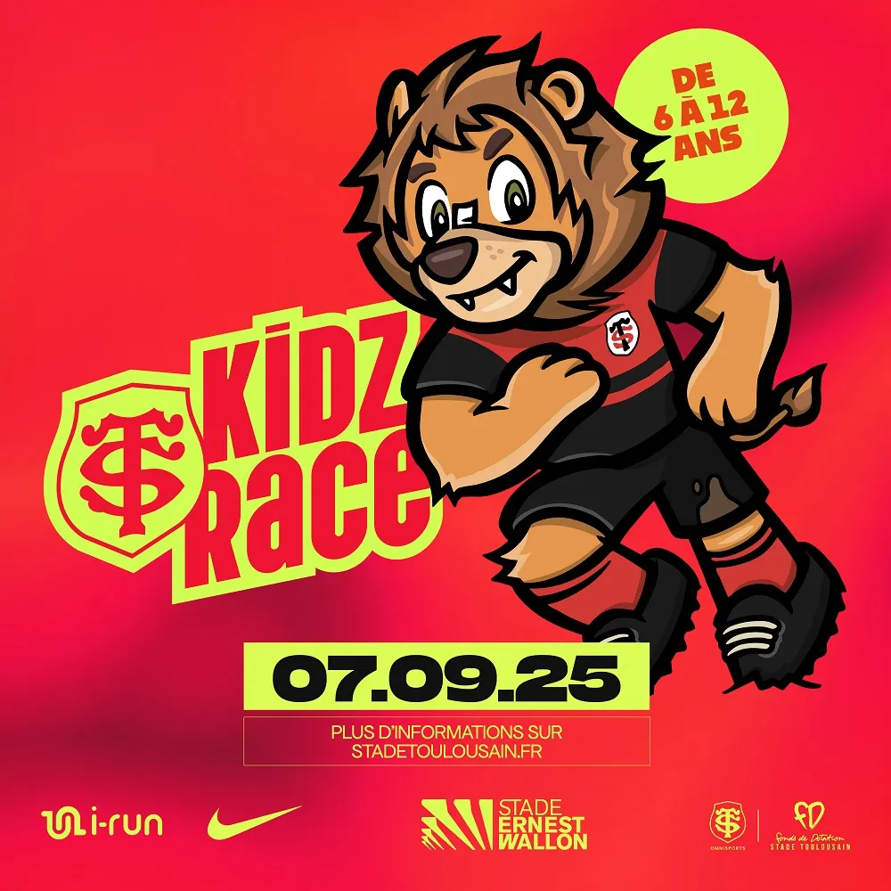 10km du Stade 2025 - Affiche parcours Kidz Race