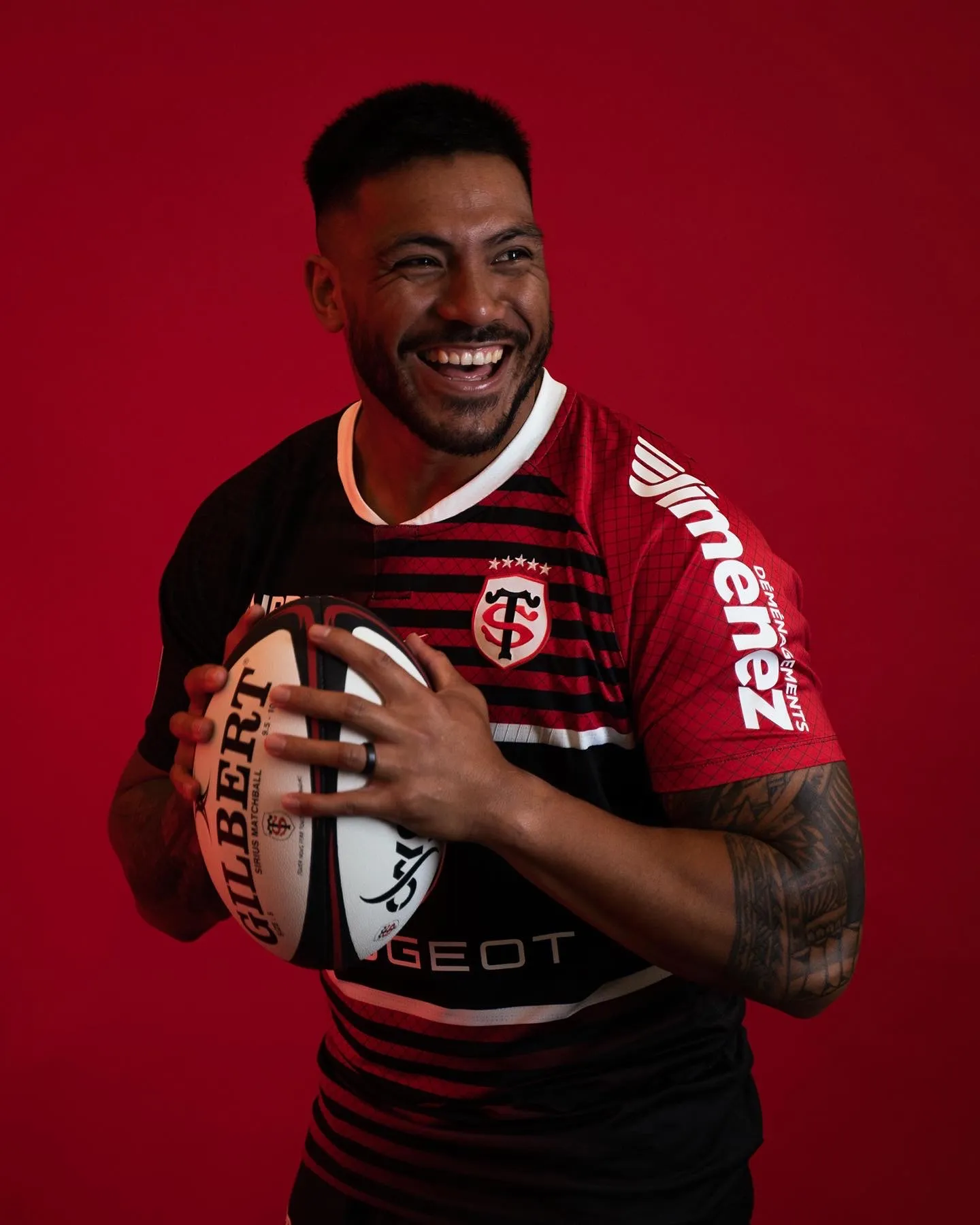 Pita Ahki joueur du Stade Toulousain