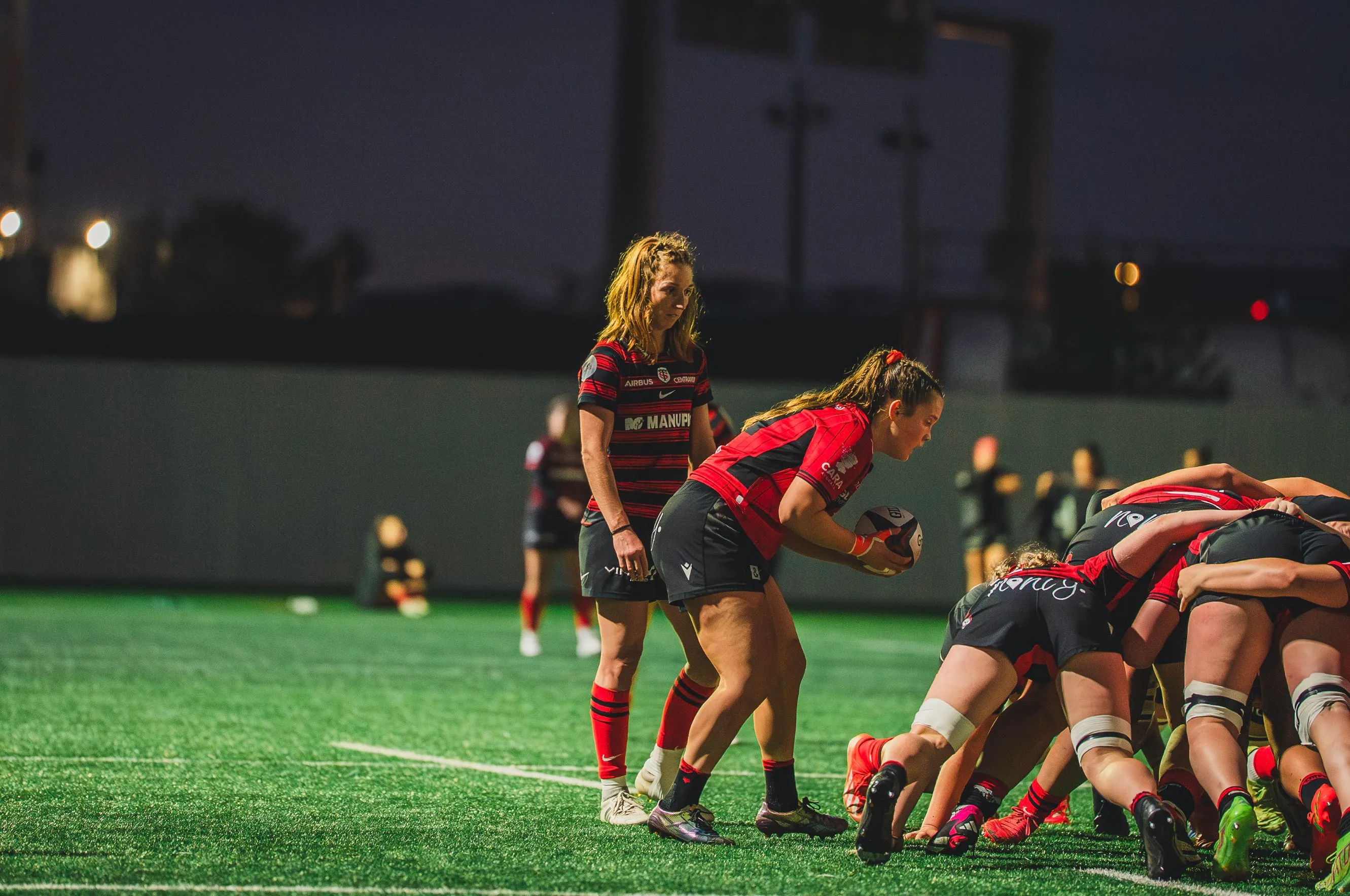 Pauline Bourdon Sansus face au LOU Rugby